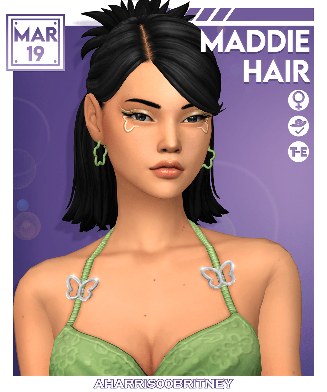 Прическа Maddie Hair